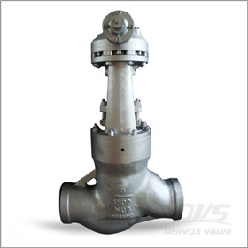 PSB Globe Valve, BW, WCB, 6 Inch