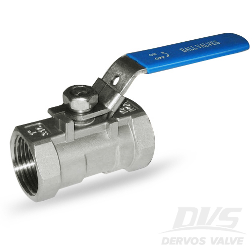 1PC Ball Valve, 1 Inch, 1000 psi, FNPT, 316