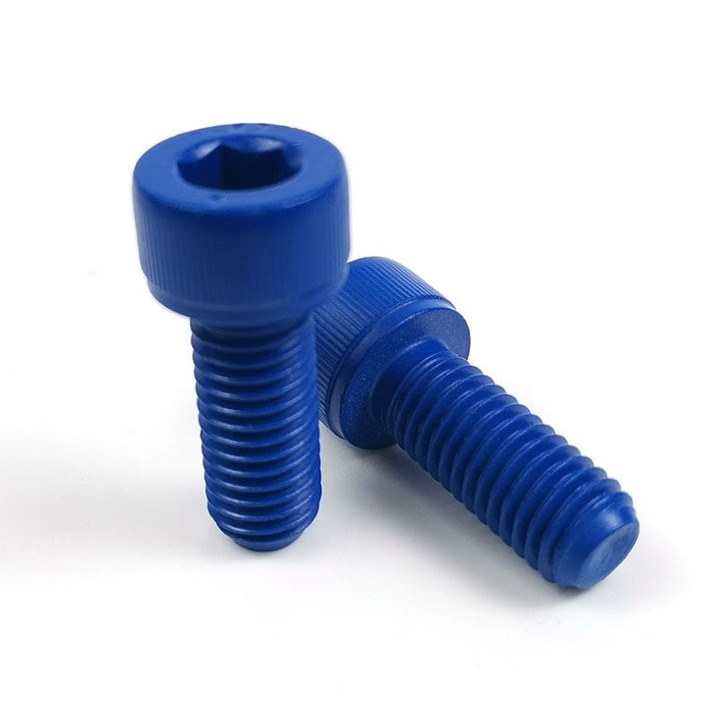 Socket Head Bolts B8M, 3/4 Inch, Blue Teflon Coated, B18.3
