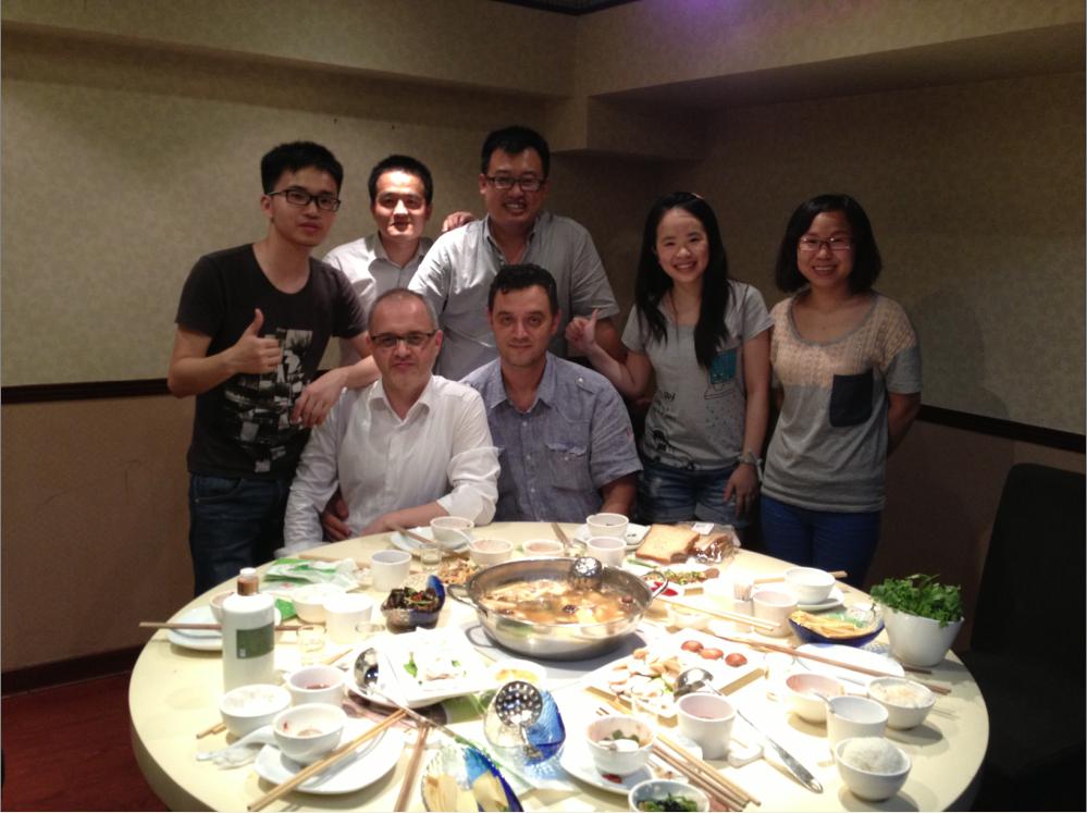 Two Turkish Customers Visit Kelly Office